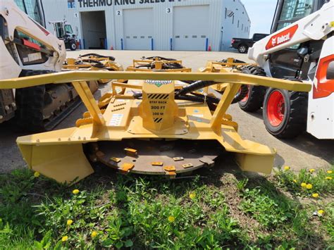 shreader deck for skid steer|diamond skid steer disc mulcher.